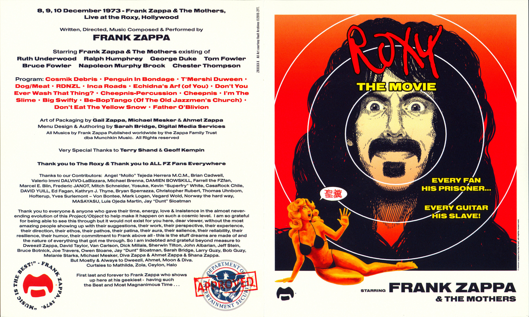 Frank zappa dvd