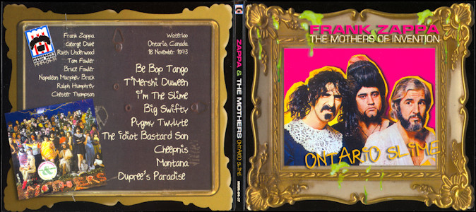 frank zappa unofficial releases 'o' wolf's kompaktkiste