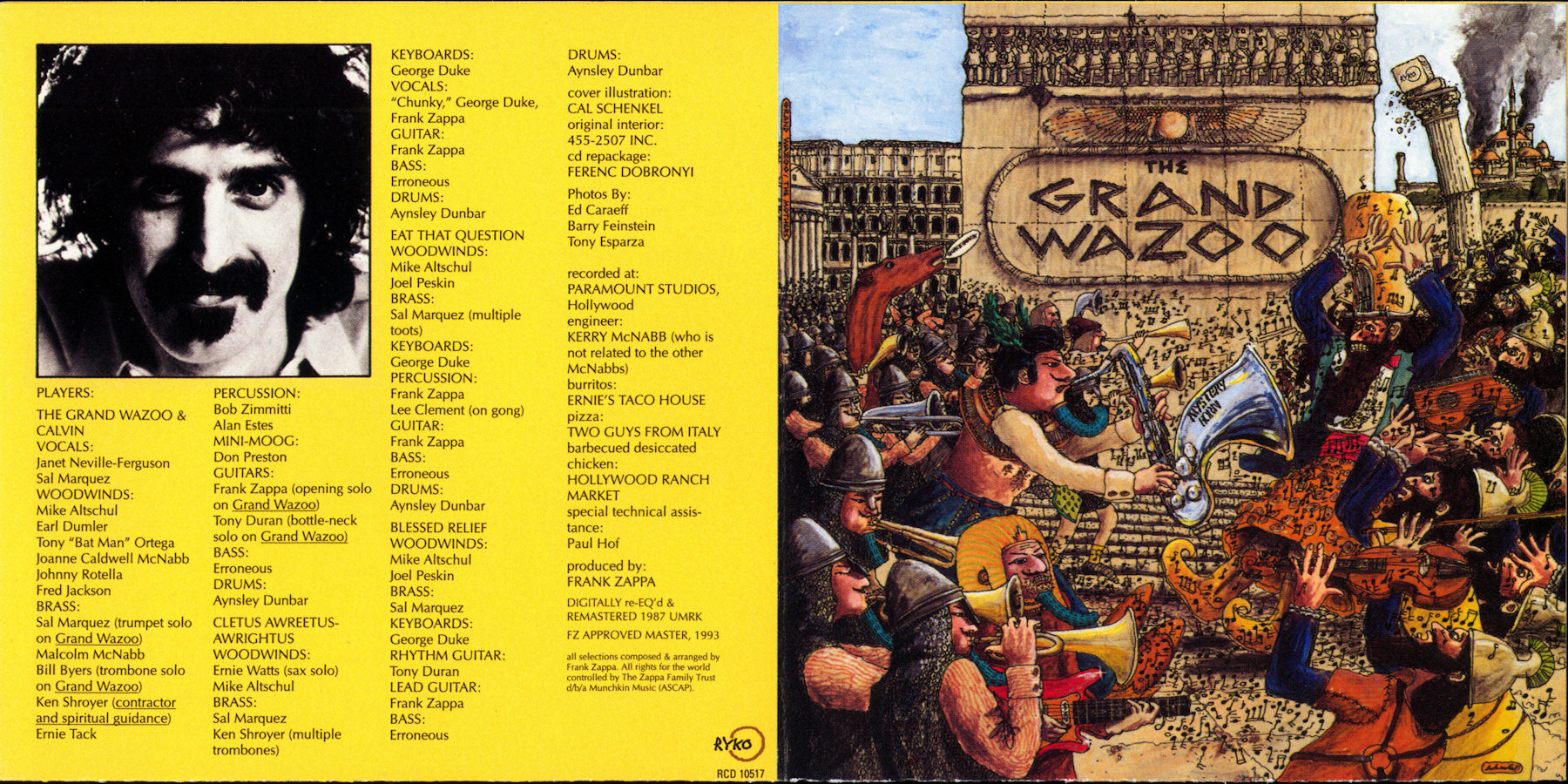 The Grand Wazoo - Zappa, Frank (#602448139740) - Omega Music